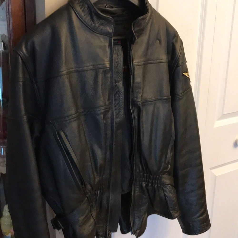 Leather jacket